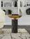 Blaze Glass & Brass Side Table by TOV Furniture