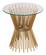 Grace Glass Side Table by TOV Furniture