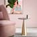 Addyson Marble Side Table by TOV Furniture