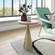 Celeste Ribbed Side Table by TOV Furniture