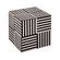 Cube Side Table by TOV Furniture