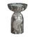 Rue Gray and Blush Marble Side Table by TOV Furniture