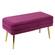 Ziva Plum Velvet Storage Bench by TOV Furniture
