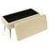 Ziva Cream Velvet Storage Bench by TOV Furniture