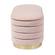 Lillian Blush Velvet Storage Bench by TOV Furniture