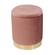 Zoe Blush Velvet Storage Ottoman by TOV Furniture