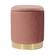 Zoe Blush Velvet Storage Ottoman by TOV Furniture