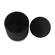 Zoe Black Velvet Storage Ottoman by TOV Furniture