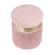 Melody Blush Tasseled Ottoman by TOV Furniture