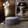 Scarlett Gray Ottoman by TOV Furniture