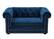 Husky Navy Blue Pet Bed by TOV Furniture