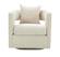 Kennedy Cream Swivel Chair by TOV Furniture