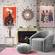 Boboli Gray Chenille Chair & Ottoman by TOV Furniture