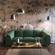 Emmet Forest Green Velvet Sofa by TOV Furniture