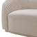 Yara Pleated Beige Velvet Sofa by TOV Furniture