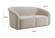 Yara Pleated Beige Velvet Loveseat by TOV Furniture
