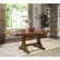 Antique Brown Wood Kitchen Dining Table by Walker Edison
