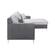 U967 Gray/Dark Gray Sectional Sofa by Global Furniture