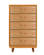Cable Crossing Wood 5-Drawer Dresser by Vermont Furniture Designs