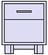 Cable Crossing Wood 1-Drawer Nightstand by Vermont Furniture Designs