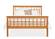 Craftsman Wood Bed w/High Foot by Vermont Furniture Designs