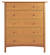 Craftsman 5-Drawer Dresser by Vermont Furniture Designs