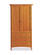 Craftsman 3-Drawer Tall Armoire w/Clothes Bar by Vermont Furniture Designs