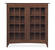 Horizon Wood 2-Door Bookcase w/Glass Doors by Vermont Furniture Designs