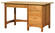 Horizon Wood Study Desk by Vermont Furniture Designs