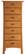 Loft Wood 7-Drawer Lingerie Chest by Vermont Furniture Designs