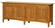 Mission Wood Console Bookcase w/Wood Doors by Vermont Furniture Designs