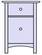 Mission Wood File Pedestal Cabinet by Vermont Furniture Designs