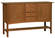 Mission Wood Huntboard w/Lower Shelf by Vermont Furniture Designs