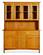 Mission Wood Hutch Top w/Glass Doors by Vermont Furniture Designs