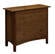 Mission Wood 2-Drawer Lateral File Cabinet by Vermont Furniture Designs