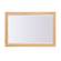 Wall Mounts Mirror w/Beveled Glass by Vermont Handcrafted Furniture
