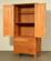 Mission 3-Drawer Tall Armoire w/Clothes Bar by Vermont Furniture Designs
