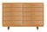 Skyline Wood 10-Drawer Wide Dresser by Vermont Furniture Designs