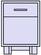 Skyline Wood 1-Drawer High Nightstand by Vermont Furniture Designs