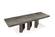 Nova Domus Amsterdam - Modern Grey Volcano & Eucalyptus Oak Dining Table by VIG Furniture