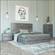 Nova Domus Asus - Italian Modern Elm Grey Bed by VIG Furniture