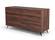 Nova Domus Brooklyn Italian Modern Walnut Dresser by VIG Furniture