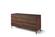 Nova Domus Calabria Modern Walnut & Green Velvet Bedroom Set by VIG Furniture