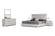 Modrest Ethan Italian Modern Grey Bedroom Set by VIG Furniture