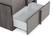 Nova Domus Lucia - Italian Modern Elm & Matte Grey Nightstand by VIG Furniture