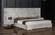 Nova Domus Marbella - Italian Modern Grey Marble Bed w/ 2 Nightstands by VIG Furniture