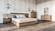 Nova Domus Matteo Italian Modern Walnut & Fabric Bedroom Set by VIG Furniture