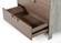 Nova Domus Boston - Modern Brown Oak & Brushed Stainless Steel Chest by VIG Furniture