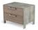 Nova Domus Boston - Modern Brown Oak & Brushed Stainless Steel Nightstand by VIG Furniture