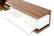 Modrest Jefferson Low Modern Walnut & White TV Unit by VIG Furniture